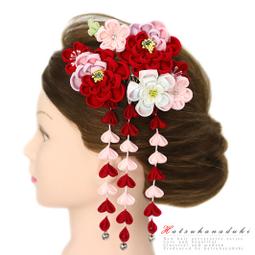 髪飾り 成人式 つまみ細工 振袖 前撮り 袴 花 菊 黄色 橙色 白 歷史價格詳細信息