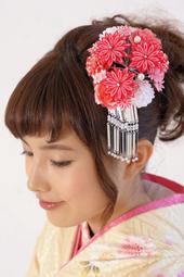 髪飾り 成人式 つまみ細工 振袖 前撮り 袴 花 菊 黄色 橙色 白 歷史價格詳細信息