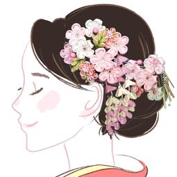 髪飾り 成人式 つまみ細工 振袖 前撮り 袴 花 菊 黄色 橙色 白 歷史價格詳細信息