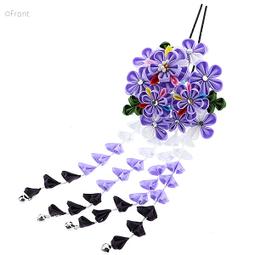 花 髪飾り 三點 ひなまつり 成人式舞妓さん 日本髪 豪華 つまみ細工 歷史價格詳細信息