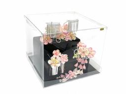 【 髪飾り 3点セット】つまみ細工 753 パッチンどめ ちりめん 東京都伝統工芸マーク【成人式 歷史價格詳細信息