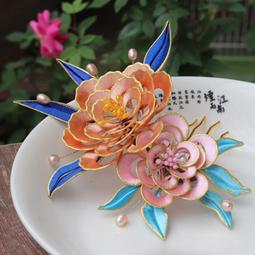 台灣現貨『新品』漢服古風纏花新娘後壓髮飾 牡丹珍珠髮簪 婚慶華麗富貴簪子髮釵  露天市集  全台最大的網路購物市集  露 歷史價格詳細信息