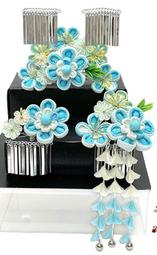 花 髪飾り 三點 ひなまつり 成人式舞妓さん 日本髪 豪華 つまみ細工 歷史價格詳細信息