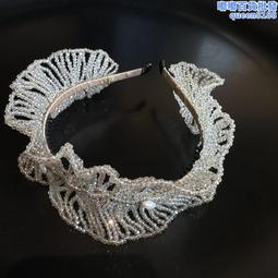 頭飾新娘水晶高級感大氣奢華結婚公主王冠婚紗照相館造型配飾 歷史價格詳細信息