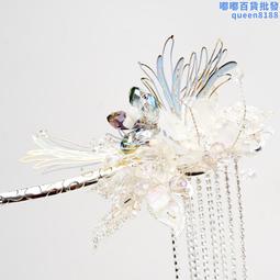 高級感古風輕奢髮飾子頭水鑽盤發抓扭扭  蝴蝶步搖流蘇髮簪 小眾設計感古風流蘇髮簪  露天市集  全臺最大的 歷史價格詳細信息