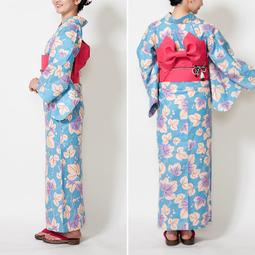 浴衣套組(浴衣加成行蝴蝶結腰帶) 櫻圖案 歷史價格詳細信息