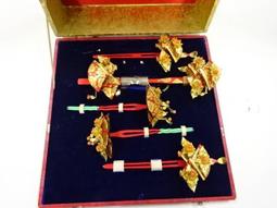 髪飾り 七五三髪飾り 　豪華勝山セット 日本髪 赤 白 歷史價格詳細信息