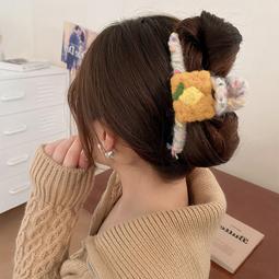 可愛卡通辮子毛絨帽子女秋冬季新款搞怪毛線帽加厚保暖護耳帽女冬 歷史價格詳細信息