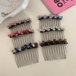 醋酸插梳女丸子頭髮插后腦勺盤髮器u型髮梳髮夾簡約髮卡髮簪髮飾凌雲閣髮飾 歷史價格詳細信息
