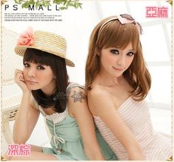 PS Mall╭＊ vivi 雜誌麻豆指定款歐夏蕾水質感微捲長髮浪漫假髮【F0112】 歷史價格詳細信息