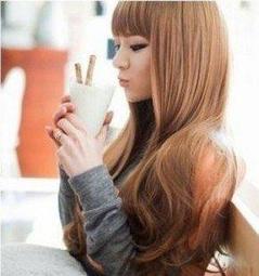 *限時優惠*頂級高溫絲可燙!麻豆平劉海長卷假髮/韓國玉米鬚大波浪酒紅示範圖~玉米燙長捲髮~ 全頂假髮 送髮網 8833 歷史價格詳細信息