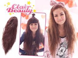 ★SUPER HAIR★OPEN瀏海，露出『額頭』耐熱纖維【MW008】髮箍式-超長迷人波浪大捲髮型 歷史價格詳細信息