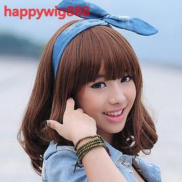 假髮短捲髮 頭頂蓬鬆斜劉海女士假髮 灰白色高溫絲一件發 歷史價格詳細信息