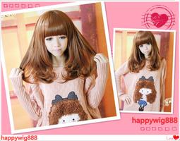 ◎滿600免運◎贈髮網？甜美麻豆齊劉海浪漫長捲髮蓬鬆 修飾臉型 全頂式假髮 高溫卡絲 耐熱卡絲 韓式浪漫 8806 歷史價格詳細信息