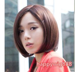 *限時免運*頂級高溫絲可燙!時尚麻豆斜劉海長卷假髮/韓國超萌波浪~可愛美麗 全頂式假髮 送髮網 8830 歷史價格詳細信息