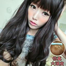 任選2頂999★SUPER HAIR★【MA114】韓系女孩超修臉蓬鬆長捲假髮-高仿真超自然整頂假髮 歷史價格詳細信息