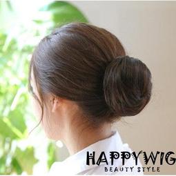 髮包丸子頭假髮包真髮蓬鬆髮包造型神器半丸子頭仿真髮圈花苞頭飾hf 歷史價格詳細信息