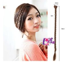 【魚魚】假髮片長發水波紋馬尾假髮女長捲髮自然人抓夾高馬尾假髮 歷史價格詳細信息