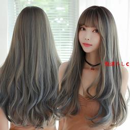 韓日新款假髮女空氣劉海長直髮內扣隱形無痕網紅可愛短中長卷發全頭整頂式假髮  露天市集  全臺最大的網 歷史價格詳細信息