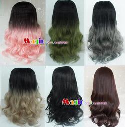 假發女長卷發女士發型韓國大波浪斜劉海長發可愛氣質蓬松假發 歷史價格詳細信息