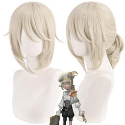 *漫萌社*第五人格畫家艾格瓦爾登棕色造型小馬尾cos假髮PL1040 歷史價格詳細信息