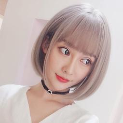 假髮 長髮 短髮 假髮女 中長髮 直髮 CS003 假髮女中長髮鎖骨髮 空氣劉海自然蓬鬆短髮圓臉修臉長直髮全 ddm 歷史價格詳細信息