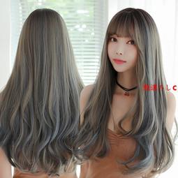 韓日新款假髮女空氣劉海長直髮內扣隱形無痕網紅可愛短中長卷發全頭整頂式假髮  露天市集  全臺最大的網 歷史價格詳細信息