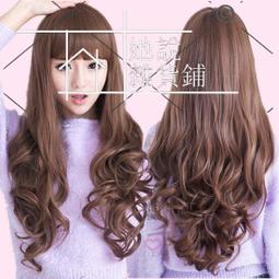 假髮 假髮女 假發女長卷發大波浪網紅圓臉蓬松逼真全頭套式空氣劉海lolita假毛 歷史價格詳細信息