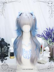 大佬家假發全頭套lolita長卷發「慕白」油畫風劉海自然仿真長發 歷史價格詳細信息