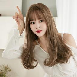 假髮女中長髮長捲髮髮型中年媽媽真發自然短髮時尚真人髮絲全頭套 歷史價格詳細信息