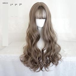 假髮女長卷發大波浪蓬鬆自然全頭套式中老年真人髮絲逼真假髮 歷史價格詳細信息