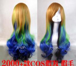 cosplay假髮 原宿軟妹LOLITA假發『小兔邦尼』糖果色洛麗塔長卷發 歷史價格詳細信息