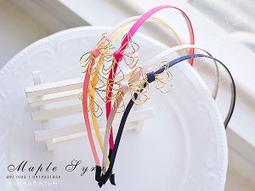 ☆韓國進口-甜蜜氛圍 女孩好感雙層金屬蝴蝶結緞帶髮圈/髮箍(800-53-1)*(現貨特價) 價格比較,價格查詢,歷史價格詳細信息