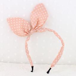 促銷!! 買二送一(贈送款在訂單備註)韓版 兔子耳朵 髮箍 頭箍 髮帶 雪紡 來自星星的你 主君的太陽  咖啡細條紋 歷史價格詳細信息