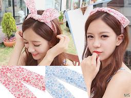 ☆韓國進口-粉嫩氣質 鐵絲兔子耳朵髮帶/髮箍/領結(63-90-1)*(現貨特價) 價格比較,價格查詢,歷史價格詳細信息