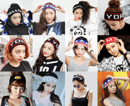 ★11-shop★(11色)韓星原宿秋冬螢光潮流毛線帽 針織套頭帽 男女中性潮尖毛帽子F9506 歷史價格詳細信息