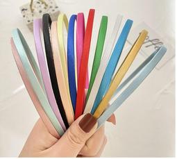 簡單百搭細髮箍 糖果色啞光色細髮圈 彈性細髮箍 彈性啞光布細髮箍 彈性髮箍 髮圈 細頭箍 髮飾 歷史價格詳細信息