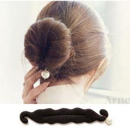 珍珠盤髮器【包頭髮包珍珠】韓國髮圈 珍珠盤髮神器 盤髮 大珍珠髮圈 整髮器 丸子頭 盤髮器 編髮器 懶人甜甜圈 CHIS 歷史價格詳細信息