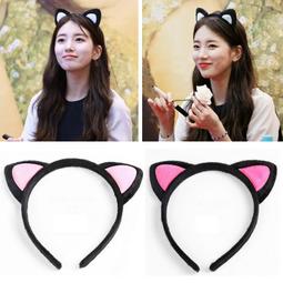 卡通兒童耳朵led帶燈發光頭戴式無線爆款可摺疊耳機 歷史價格詳細信息