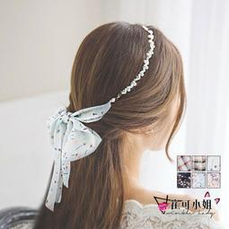 【崔可小姐】森系少女皮筋紮頭發簡約 彩色碎花髮帶  髮繩 蝴蝶結 髮飾【YK0006】 歷史價格詳細信息
