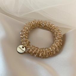 精緻輕奢迷你愛心珠珠腳鍊女設計感高級簡約冷淡風鍍18K金七夕 歷史價格詳細信息