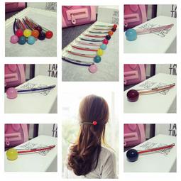 韓．髮束 果凍星空綴珠 髮束/髮繩/髮圈/綁頭髮 ＊花漾美人＊嚴選WTH001 歷史價格詳細信息