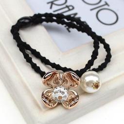 韓．髮束/髮圈/髮繩 小香風 簡約花朵  ＊花漾美人＊嚴選 KUF1837 歷史價格詳細信息