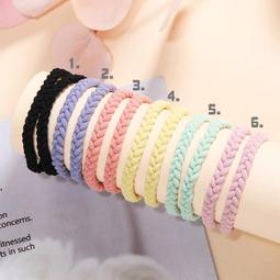 綁馬尾辮子束髮實用小橡皮圈【TwinS伯澄】 歷史價格詳細信息