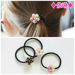 現貨&hearts;韓版立體蝴蝶結髮圈 雙色拼布髮飾髮繩 # 依琳 歷史價格詳細信息