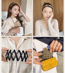 可伸縮髮箍 固定劉海 摺疊髮箍 折疊髮箍 伸縮髮箍 洗臉髮箍 髮帶 髮飾 髮圈 髮箍 簡約髮箍 歷史價格詳細信息