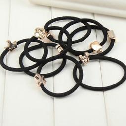 韓版新款 電鍍髮圈 清新甜美 仿金屬髮飾 高彈力髮束 髮圈 橡皮圈 綁頭髮圈 鍍金髮圈 綁頭髮像皮筋 髮繩 髮飾 毛巾圈 歷史價格詳細信息