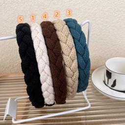 麻花辮法式髮箍女高級感鑲鑽韓國氣質歐根紗新款2023年髮箍女洗臉 歷史價格詳細信息