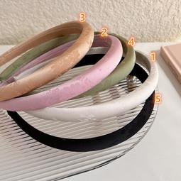 {朵朵韓飾} C1822 韓國直送(正韓)-氣質甜美糖果色小方鑽毛呢髮箍(五色) 歷史價格詳細信息