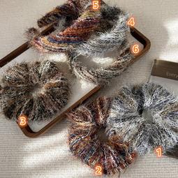 {朵朵韓飾} C2294 韓國直送(正韓)-個性氣質美拉德毛線花朵抓夾(四色) 歷史價格詳細信息